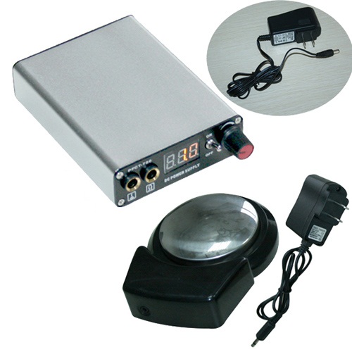 Rechargeable tattoo power supply Digital Display with wireless pedal