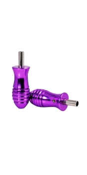 1" Purple Aluminum Alloy Grip (25mm x 57mm)