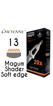 Cheyenne Craft Cartridge needles - 13 Magnum Soft Edge - 10 Pack