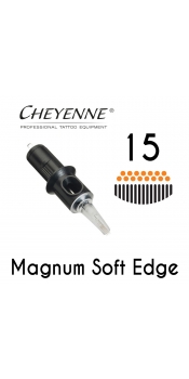 Cheyenne Cartridge- 15 Magnum Soft Edge - 10 Pack