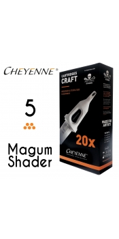 Cheyenne Craft Cartridge needles - 5 Magnum - 10 Pack