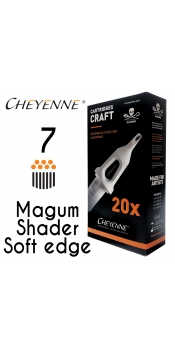 Cheyenne Craft Cartridge needles - 7 Magnum Soft Edge - 10 Pack