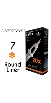 Cheyenne Craft Cartridge needles - 7 Round Liner - 10 Pack