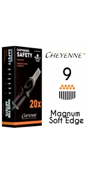 Cheyenne Cartridge- 9 Magnum Soft Edge - 10 Pack