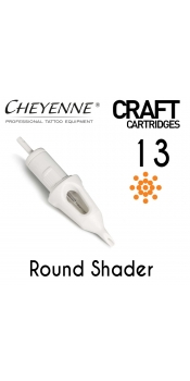 Cheyenne Craft Cartridge needles - 13 Round Shader - 10 Pack