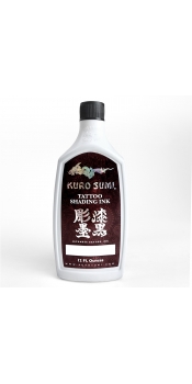 Kuro Sumi Black Tattoo Outlining Ink 12 oz bottle