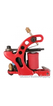 Air Craft Aluminum in Red plated Liner Tattoo Machine
