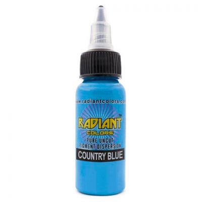 1 oz Radiant Tattoo ink Country Blue
