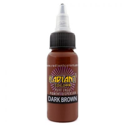1 oz Radiant Tattoo ink Dark Brown