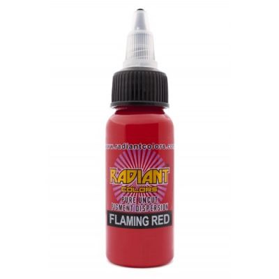 1 oz Radiant Tattoo ink FLAMING RED