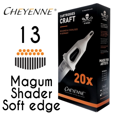 Cheyenne Craft Cartridge needles - 13 Magnum - 10 Pack