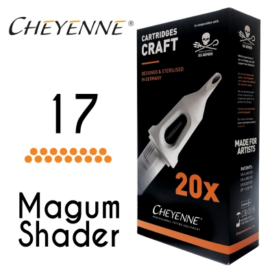 Cheyenne Craft Cartridge needles - 17 Magnum - 10 Pack