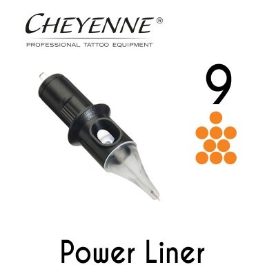 Cheyenne Cartridge -9 Power Liner-10 Pack