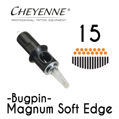 Cheyenne Cartridge - 15 Bugpin Magnum Soft Edge - 10 Pack