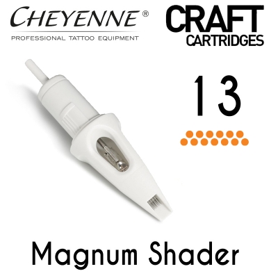 Cheyenne Craft Cartridge needles - 13 Magnum - 10 Pack