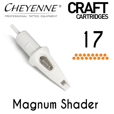 Cheyenne Craft Cartridge needles - 17 Magnum - 10 Pack