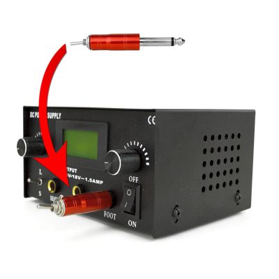 Red Hand Switch For Tattoo Power Supply