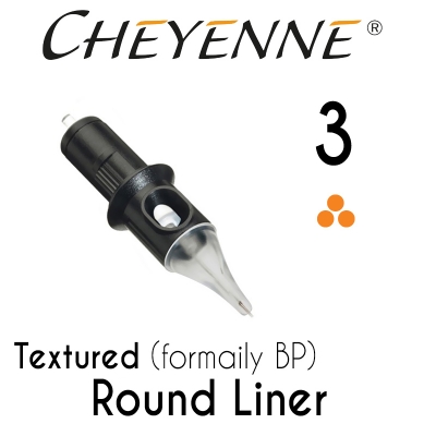 Cheyenne Cartridge -3 Bugpin Round Liner- 10 Pack