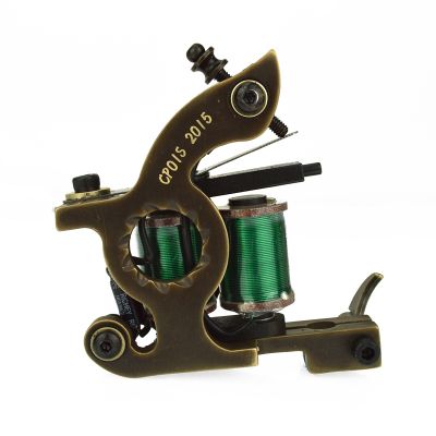 Copperman™ Tattoo Machine Sunflame With CNC Frame - Shader