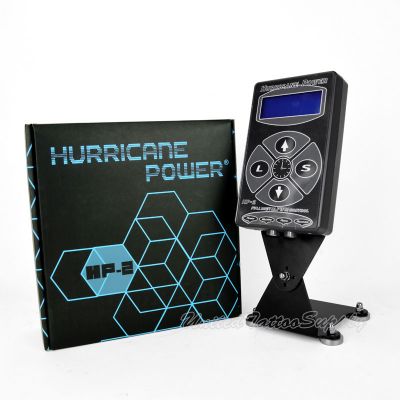 Hurricane HP-2 Black Dual Digital LCD Tattoo Power Supply - 2013 New Version