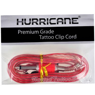 Hurricane® Heavy Duty Tattoo Clip Cord With Mono Plug