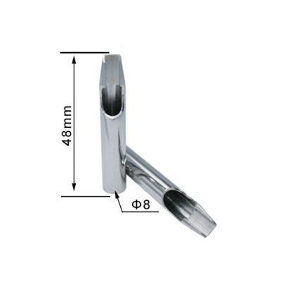 Stainless Steel Tattoo Tips - 5 Flat Shape