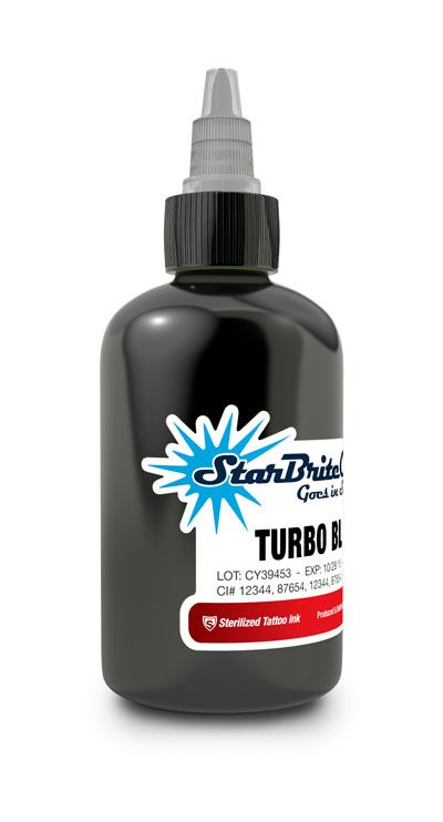2 oz StarBrite Tattoo ink Turbo-Black
