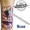 Blue Skin Surfer Tattoo Pen (Brass Pen) Refill