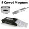 Tattoo Needles - 9 Curved Magnum Needles 50 Pack